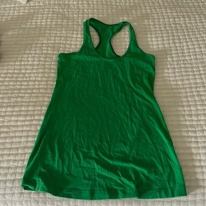 Lululemon Cool Racerback Size 6 green